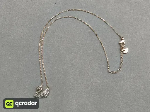 Rose gold day necklace