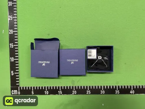 灵动白金蓝钻项链