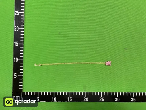 粉色泰迪熊项链