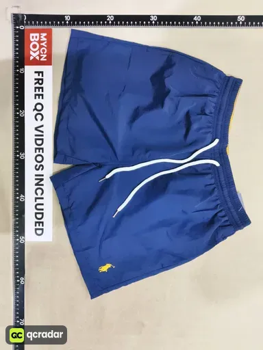 Royal blue yellow label