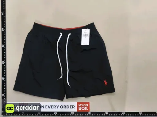 Black red label
