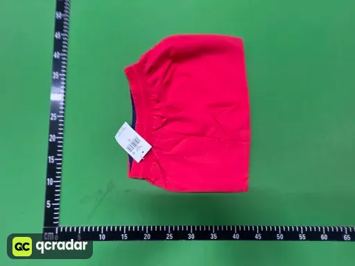 红色蓝标