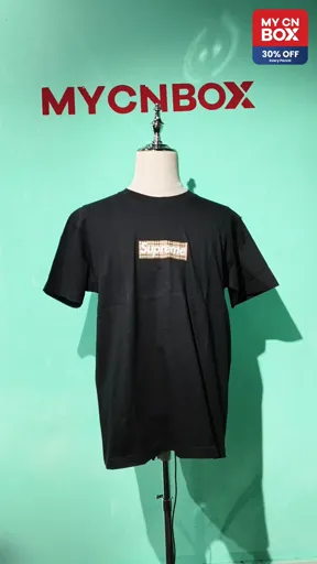 B308 plaid black