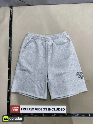 Gray 7-point pants thin velvet