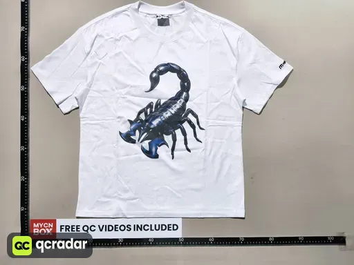White scorpion short sleeve