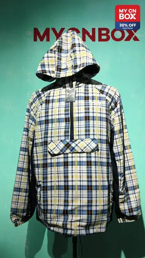 Blue plaid