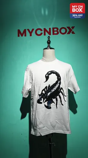 White scorpion short sleeve