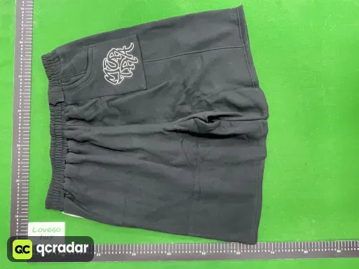Black and white 7-point pants thin velvet