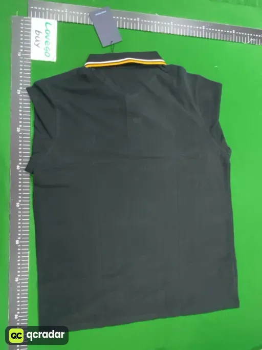 Black yellow white edge