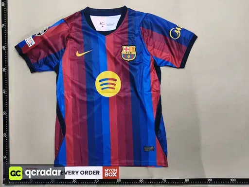 2627 barcelona home number 10 yamal + champions league armband