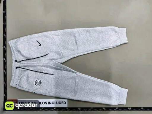 Gray sweatpants
