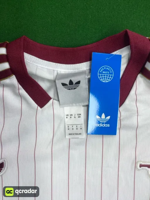 25-26 arsenal t-shirt retro white