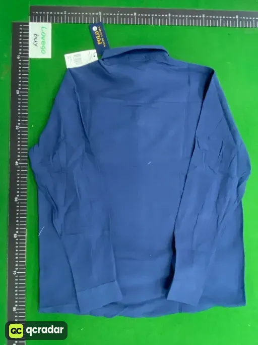 Shirt navy blue (white label)