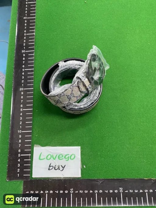 White black buckle
