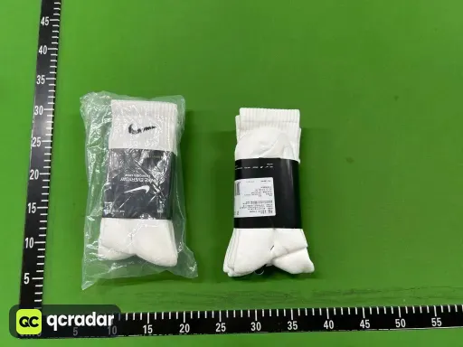 毛巾底白色长筒
