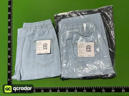 浅蓝色【抽绳】