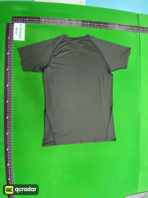 Black short sleeves - white logo on the side