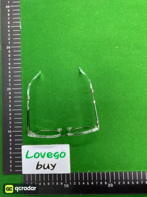 Transparent silver frame