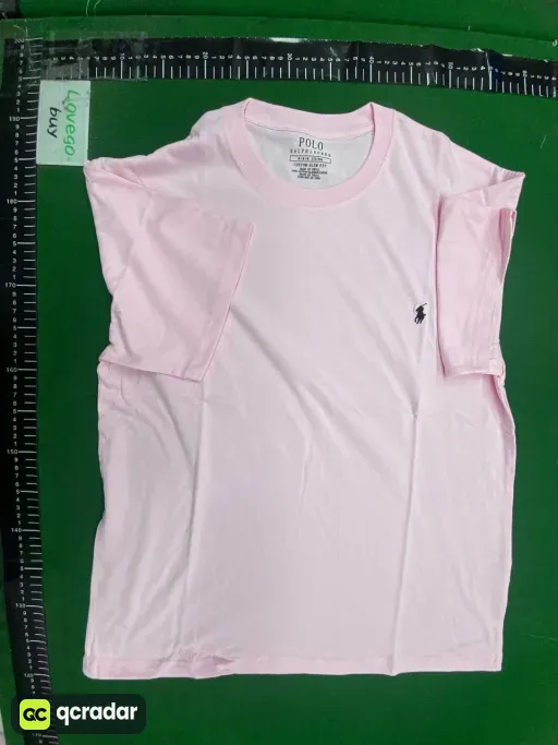 Round neck pink-black label