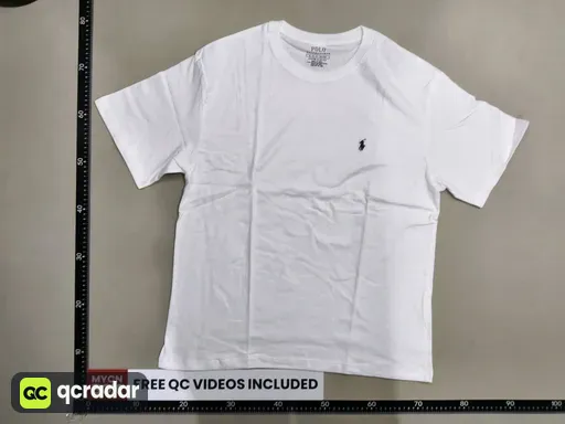 Round neck white-black label