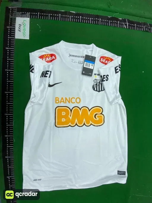 11-12 santos home white (no. 10)