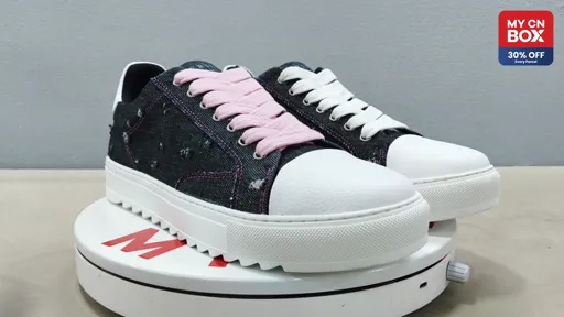 Pink denim