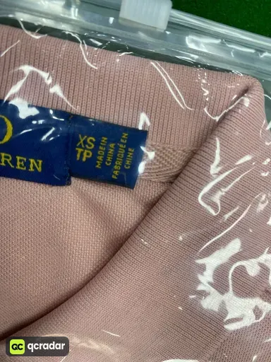 POLO粉色蓝标