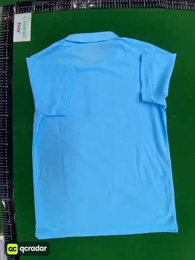 POLO天蓝色黄标