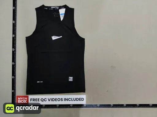 Naik tight vest black