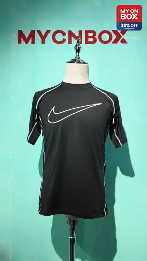 K large hook short sleeve black and white two pieces