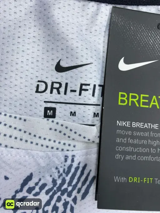 White and gray short sleeves+d975 black