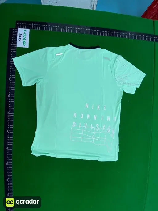 Patterned short sleeves green