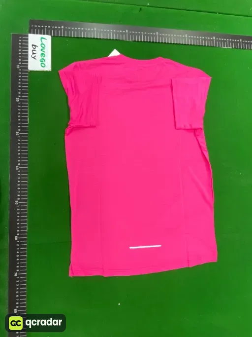 Crystal strip rose red + shorts green