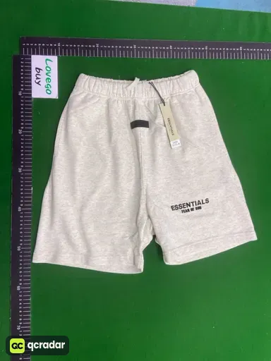 2527 shorts white gray