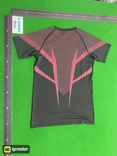 Red mesh short sleeves---red logo