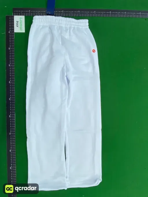 3 white + black label embroidery