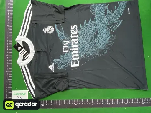 14-15 real madrid black away jersey