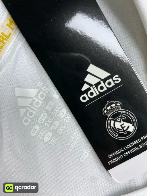 11-12 long sleeve real madrid home jersey