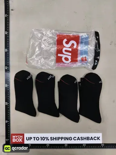 Sup black [4 pairs]