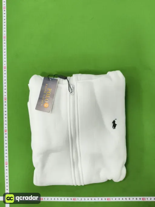 拉链白色黑标