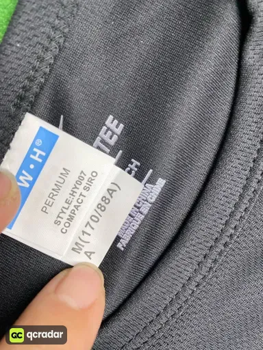 反光打勾速干短袖套装黑色
