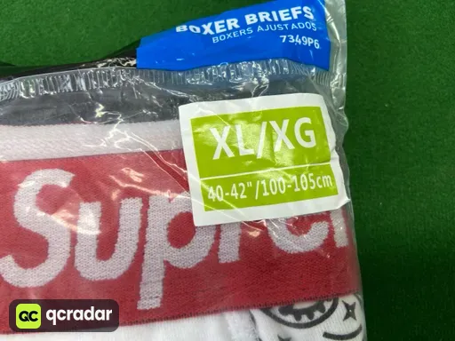 SUP短裤白色腰果花【2条装】