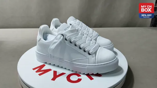 Off-white leather