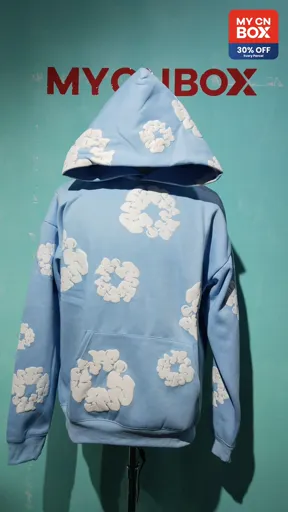 Sweatshirt suit sky blue