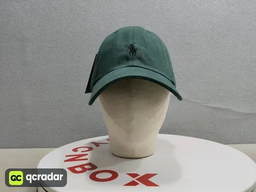 Dark green black label