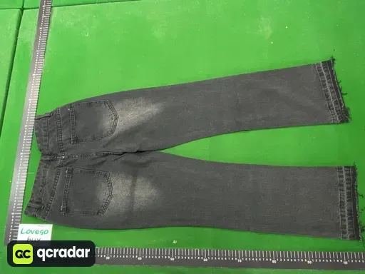 Raw edge black