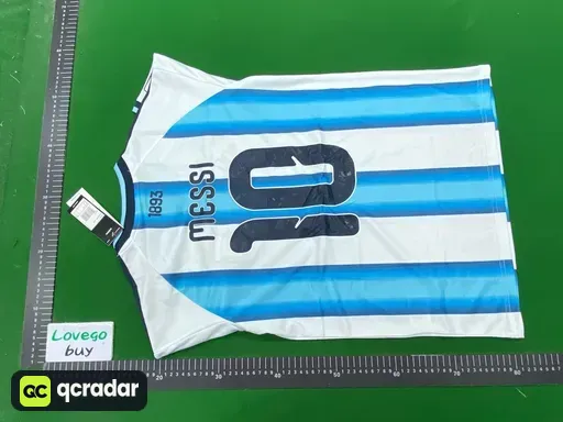 Argentina home jersey #10 + world cup armband