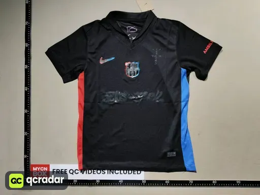 2425 barcelona away co-branded edition gray advertisement