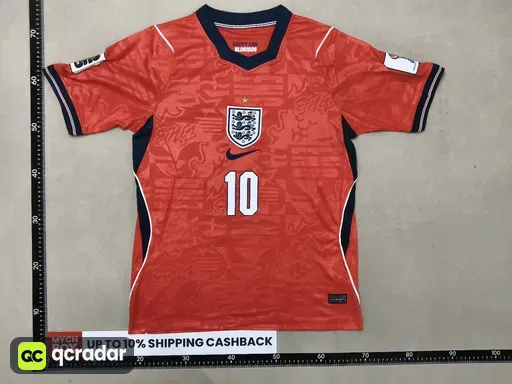 England - away no. 10