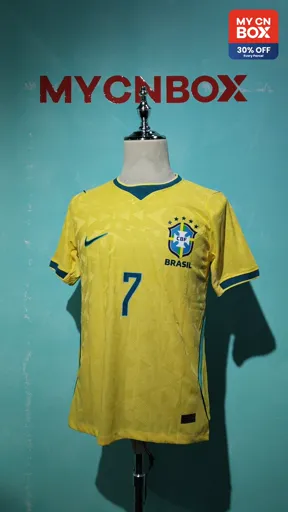 2026 brazil home jersey #7